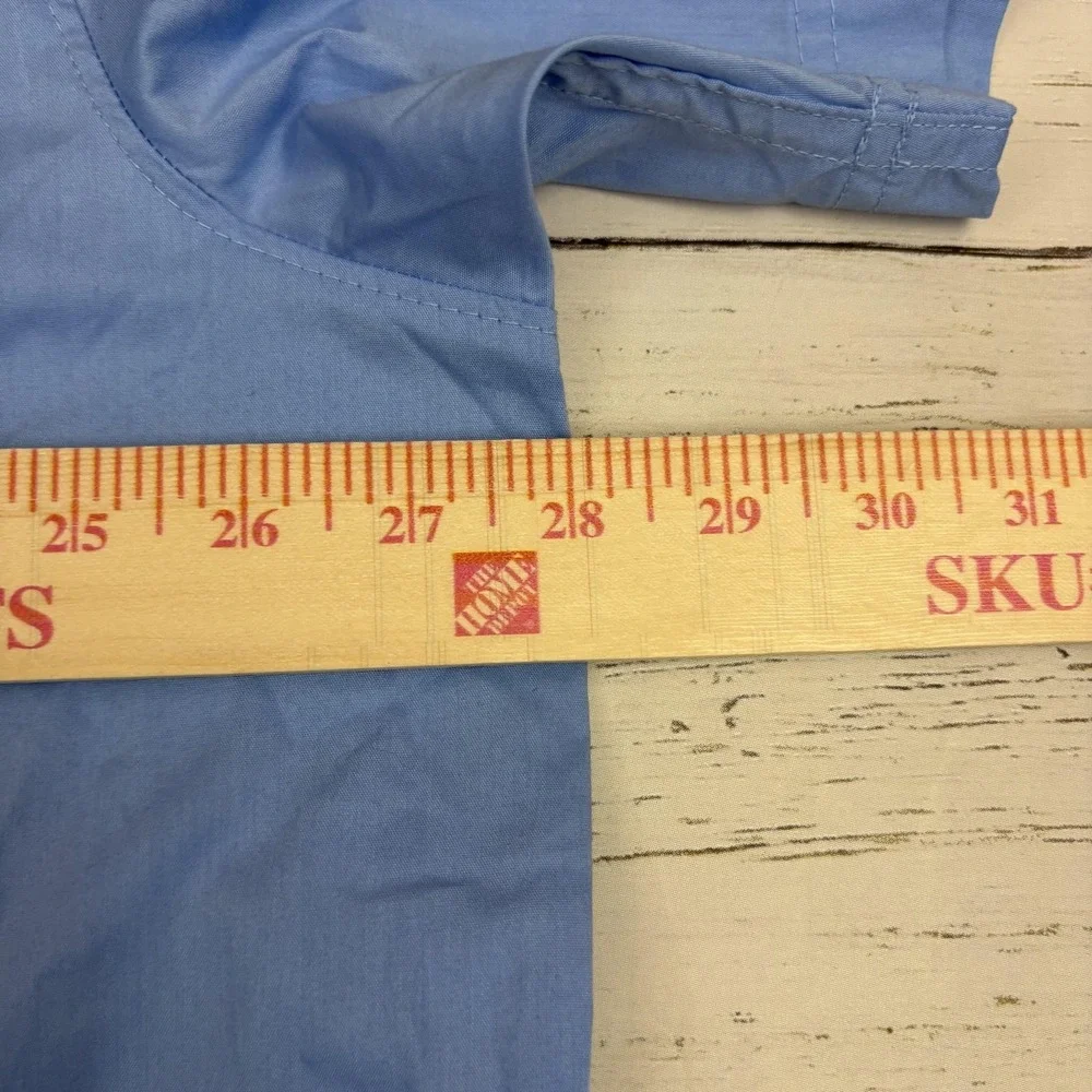 Columbia Polo Shirt Mens 2XL Blue PFG Performance Fishing Short Sleeve - Picture 10 of 11